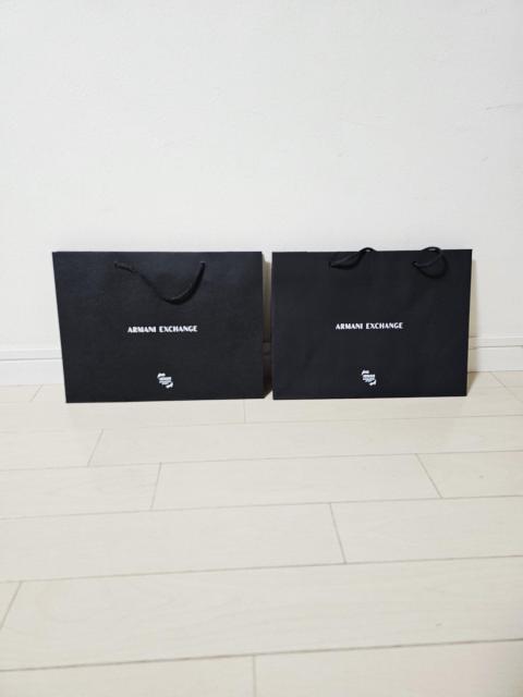 (13) ARMANI EXCHANGE ショップ袋 小2枚21.5×28.5 < ブランド  (13) ARMANI EXCHANGE ショップ袋 小2枚21.5×28.5  < ブランドの