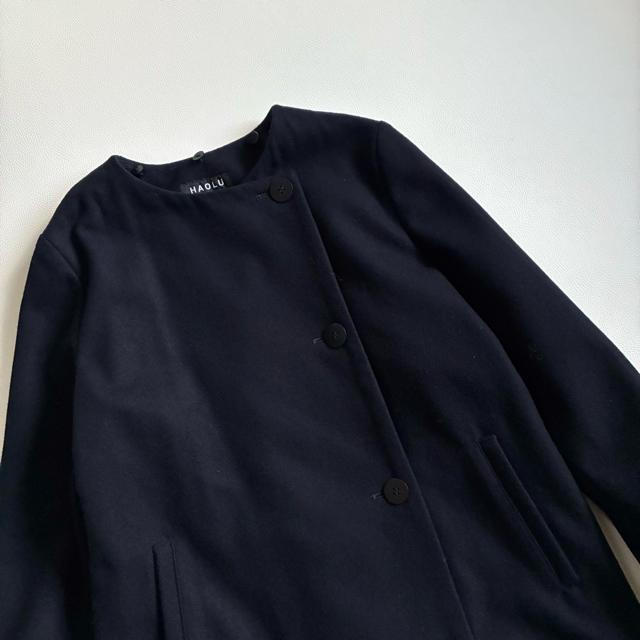 ���㎿��5���������{����HAOLU���P�[�v�t���E�[���R�[�g���m�[�J���[���l�C�r�[ �� �����t�@�b�V������ 