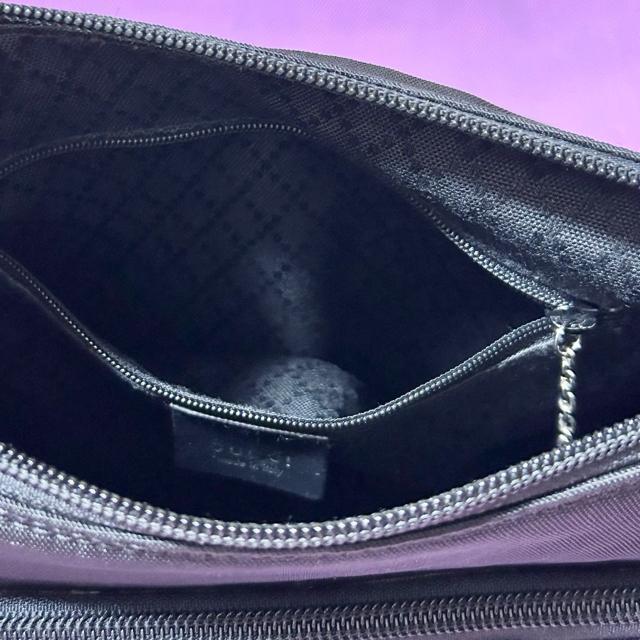 GUCCI �i�C���� �V�����_�[�o�b�O �n���h�o�b�O �o���u�[ �u���b�N 000�E0509 �� �u�����h�� 