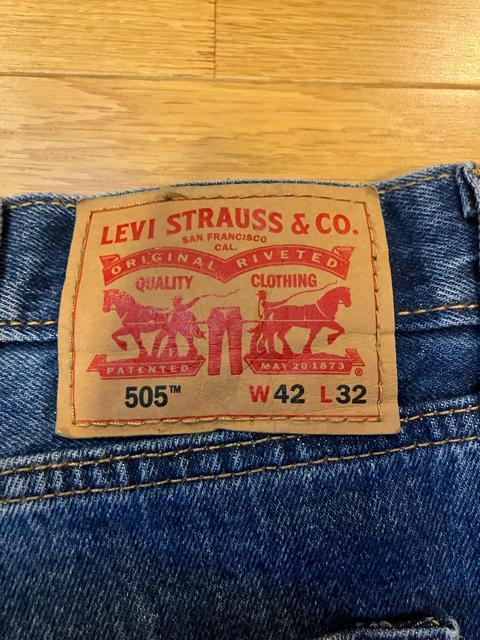 LEVI’S リーバイス 505ストレートデニム 大きいsizeW42 used < ブランド LEVI’S リーバイス 505ストレートデニム 大きいsizeW42 used < ブランドの