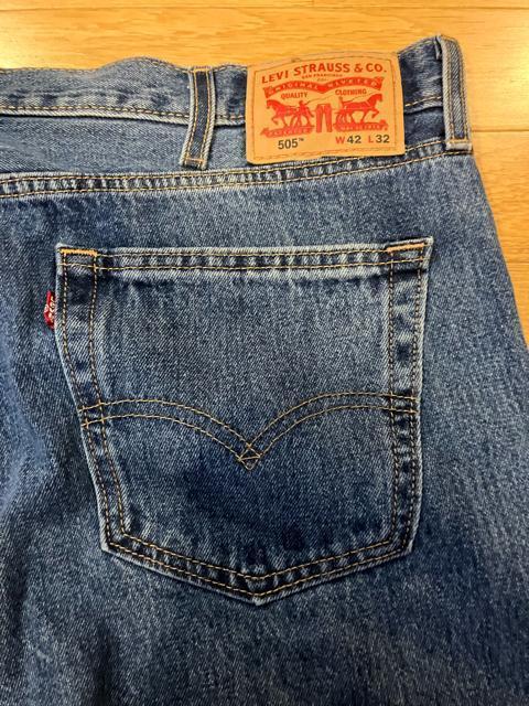 LEVI’S リーバイス 505ストレートデニム 大きいsizeW42 used < ブランド LEVI’S リーバイス 505ストレートデニム 大きいsizeW42 used < ブランドの
