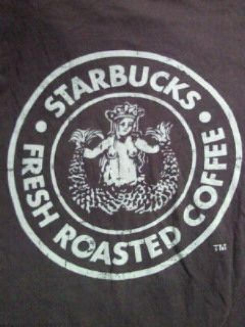 STARBUCKS COFFEE スターバックス コーヒー スタバ ロゴ 限定 Tシャツ 茶 Mサイズ < 男性ファッション  STARBUCKS COFFEE スターバックス コーヒー スタバ ロゴ 限定 Tシャツ 茶 Mサイズ  < 男性ファッションの
