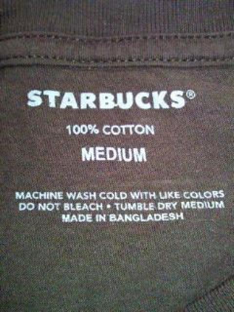 STARBUCKS COFFEE スターバックス コーヒー スタバ ロゴ 限定 Tシャツ 茶 Mサイズ < 男性ファッション  STARBUCKS COFFEE スターバックス コーヒー スタバ ロゴ 限定 Tシャツ 茶 Mサイズ < 男性ファッションの