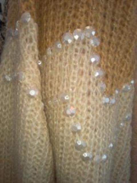 アクアガールキャメルベージュバイカラーニットカーディガンM38 < 女性ファッション  アクアガールキャメルベージュバイカラーニットカーディガンM38 < 女性ファッションの