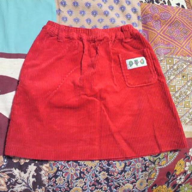 キッズJEANINGコーデュロイ スカート 120p < キッズ/ベビー  キッズJEANINGコーデュロイ スカート 120p < キッズ/ベビーの