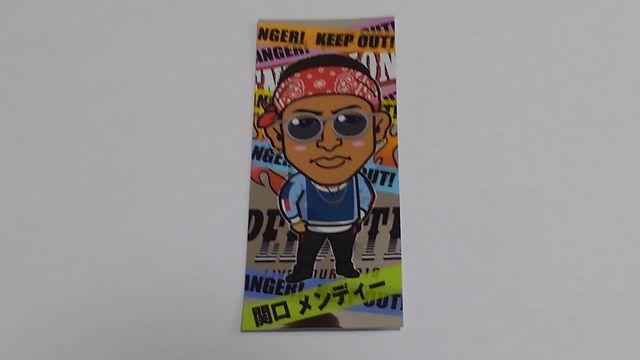 EXILE TRIBE STATION 2017 ツアーパンフ衣装 ステッカー GENE 関口メンディー < タレントグッズ  EXILE TRIBE STATION 2017 ツアーパンフ衣装 ステッカー GENE 関口メンディー  < タレントグッズの