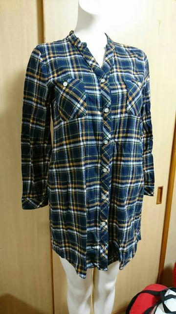simplicite チェック柄 シャツ ワンピース < 女性ファッション  simplicite チェック柄 シャツ ワンピース  < 女性ファッションの