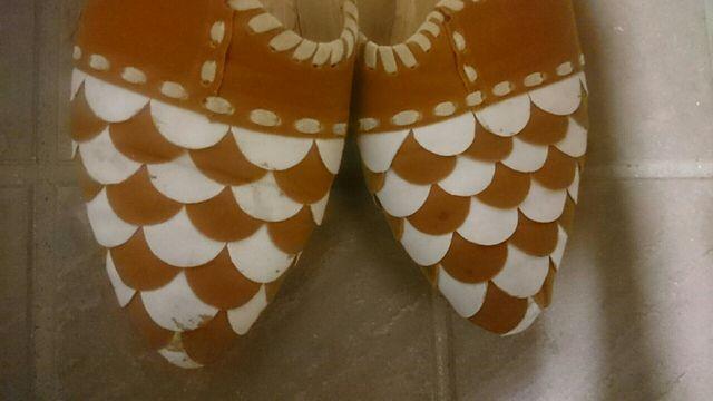 モロッコ バブーシュ ミュール オリエンタル   24cm < 女性ファッション  モロッコ バブーシュ ミュール オリエンタル   24cm  < 女性ファッションの