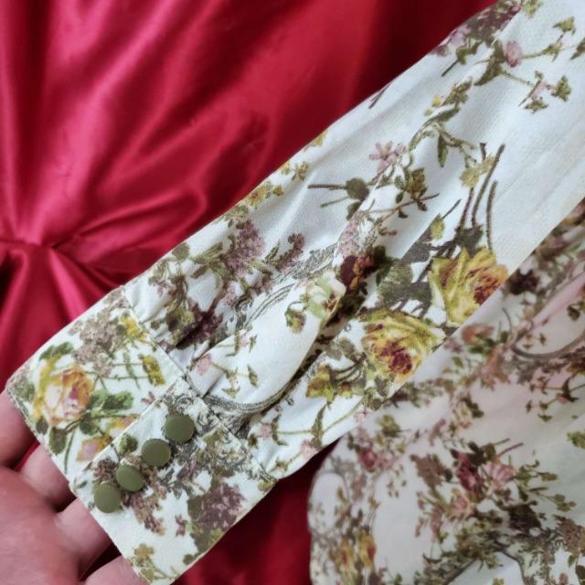 込み★アクシーズファム★ボタニカル柄カシュクールワンピース★M★ < ブランド  込み★アクシーズファム★ボタニカル柄カシュクールワンピース★M★ < ブランドの