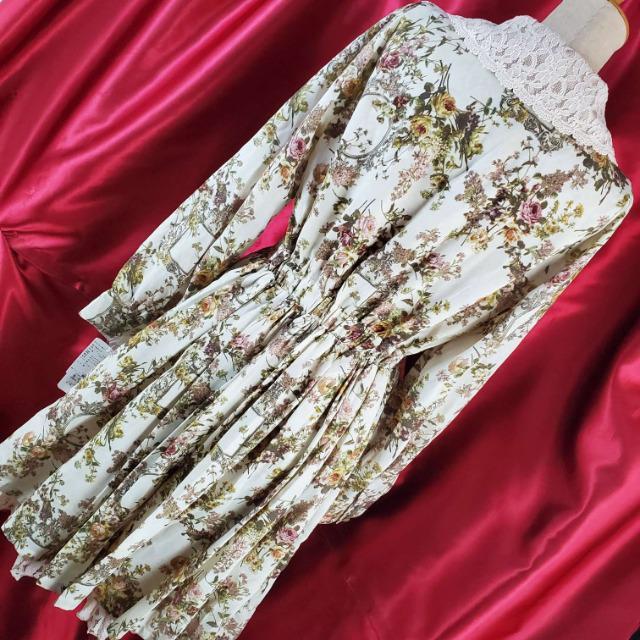 込み★アクシーズファム★ボタニカル柄カシュクールワンピース★M★ < ブランド  込み★アクシーズファム★ボタニカル柄カシュクールワンピース★M★ < ブランドの