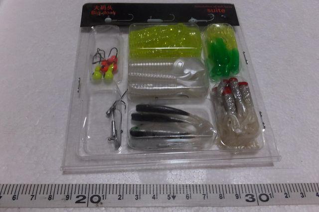 ソフトルアー   ソフトベイト35個   リードジグヘッド10個 < レジャー/スポーツ  ソフトルアー   ソフトベイト35個   リードジグヘッド10個 < レジャー/スポーツの