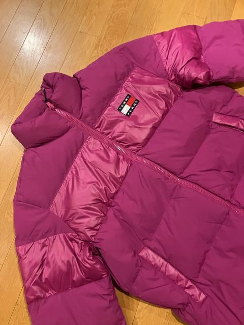 TOMMY JEANS ダウンジャケット 超超大きいsize3XL ピンク  トミーヒルフィガー < ブランド  TOMMY JEANS ダウンジャケット 超超大きいsize3XL ピンク  トミーヒルフィガー < ブランドの
