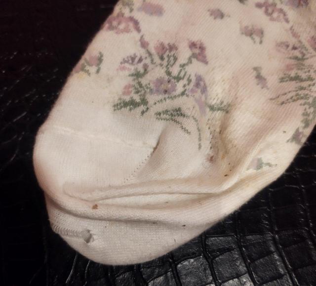 白 ラベンダー小花模様レディースソックス 難有り < 女性ファッション  白 ラベンダー小花模様レディースソックス 難有り < 女性ファッションの