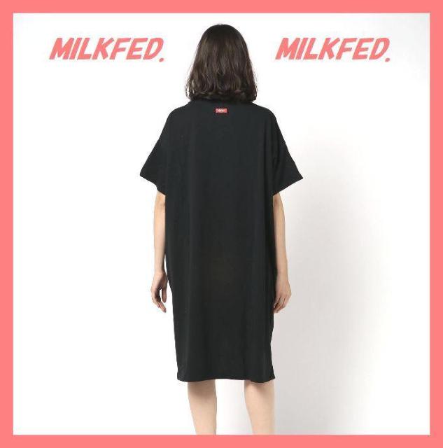 ☆ミルクフェド☆超美品☆完売ビッグ刺繍ロゴオーバーサイズロングTシャツワンピ☆ < ブランド ☆ミルクフェド☆超美品☆完売ビッグ刺繍ロゴオーバーサイズロングTシャツワンピ☆ < ブランドの