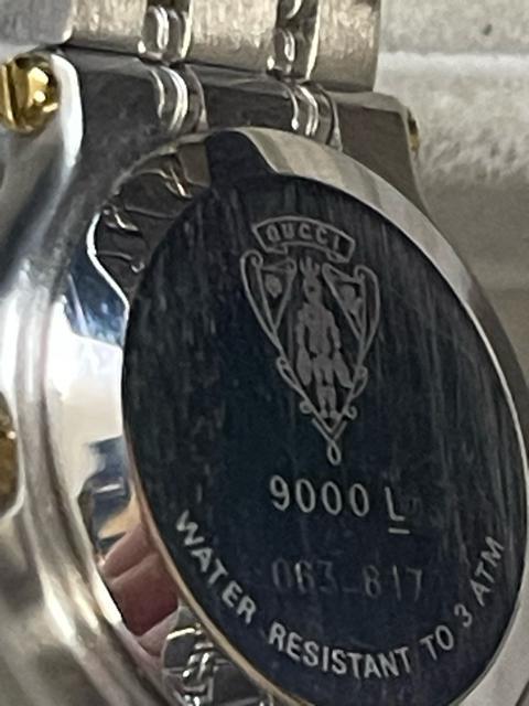 グッチの9000Lシリーズのクォーツ式腕時計 腕時計 クォーツ ウォッチ 時計 < ブランド  グッチの9000Lシリーズのクォーツ式腕時計 腕時計 クォーツ ウォッチ 時計 < ブランドの