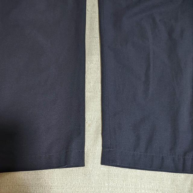 green label relaxing パンツ ネイビー M タック テーパード スリム スラックス < ブランド  green label relaxing パンツ ネイビー M タック テーパード スリム スラックス < ブランドの