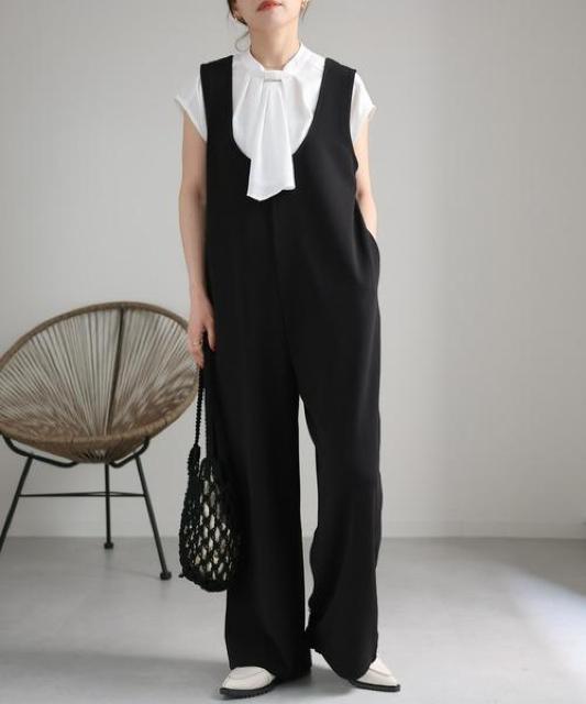 ap retroジップあきルーズサロペット < 女性ファッション ap retroジップあきルーズサロペット < 女性ファッションの