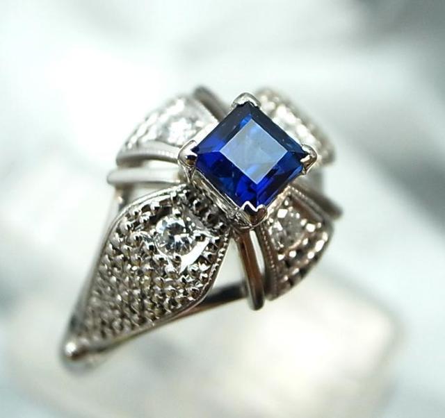 �㎿�ȃT�t�@�C�A�@�N���V�J���Ō��I�ȃf�U�C�� pt�����O 11�����v���`�i��3.5g��3499 �� �����A�N�Z�T���[/���v�� 