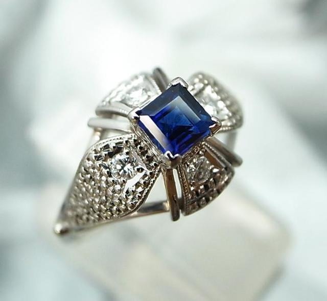 �㎿�ȃT�t�@�C�A�@�N���V�J���Ō��I�ȃf�U�C�� pt�����O 11�����v���`�i��3.5g��3499 �� �����A�N�Z�T���[/���v�� 