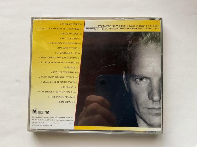 STING THE BEST OF STING 1984-1994 FIELDS OF GOLD �X�e�B���O �x�X�g�A���o�� �� CD/DVD/�r�f�I�� 