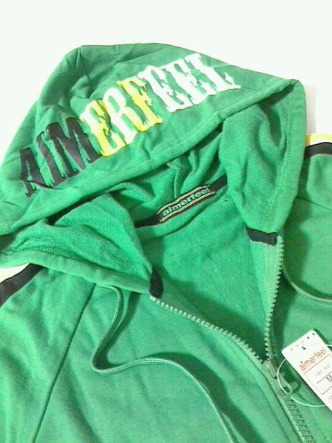 新品<AFロゴフードパーカー>aimerfeel/エメフィール(カットソー/GR)タグ付/定価3045 < 女性ファッション  新品<AFロゴフードパーカー>aimerfeel/エメフィール(カットソー/GR)タグ付/定価3045 < 女性ファッションの