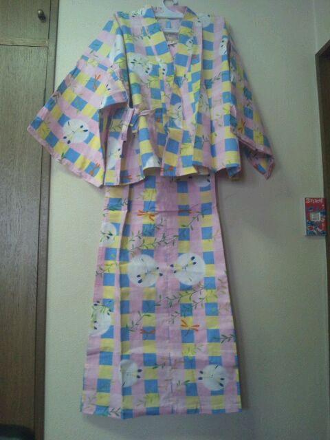 帯をして浴衣になるキャミワンピ/ピンク系トンボ柄 < 女性ファッション  帯をして浴衣になるキャミワンピ/ピンク系トンボ柄  < 女性ファッションの