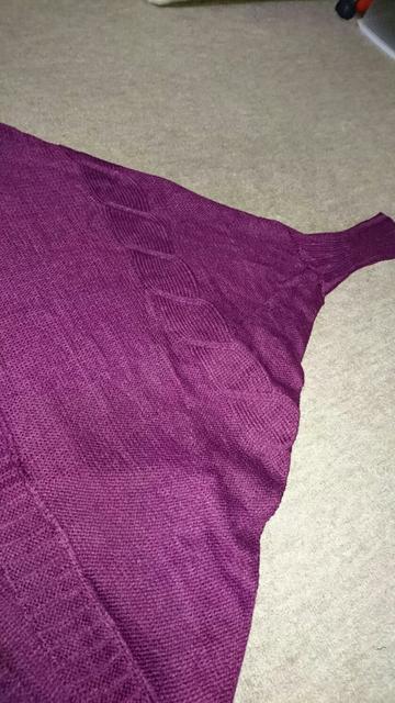 新品ゆる可愛ダーリン編みニットお尻スッポリ丈長カーディガン赤 < 女性ファッション  新品ゆる可愛ダーリン編みニットお尻スッポリ丈長カーディガン赤 < 女性ファッションの