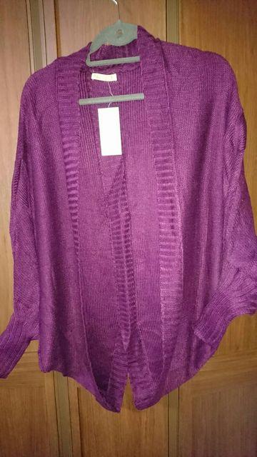 新品ゆる可愛ダーリン編みニットお尻スッポリ丈長カーディガン赤 < 女性ファッション  新品ゆる可愛ダーリン編みニットお尻スッポリ丈長カーディガン赤 < 女性ファッションの