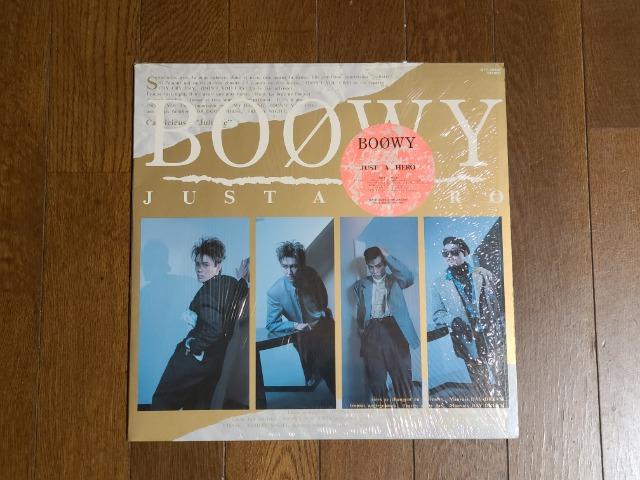 /BOOWY JUST A HERO LP̎J[htՖʔi   ^gObY 