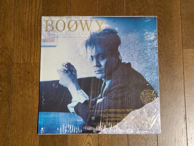 /BOOWY JUST A HERO LP̎J[htՖʔi  ^gObY 