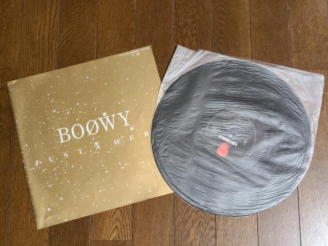 /BOOWY JUST A HERO LP̎J[htՖʔi  ^gObY 