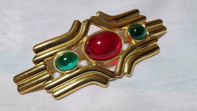 正規レア ロエベ ラグジュアリー ブローチ マルチリフレクション カボションストーン コンポジット ハイエンドジュエリー ラージL < ブランド  正規レア ロエベ ラグジュアリー ブローチ マルチリフレクション カボションストーン コンポジット ハイエンドジュエリー ラージL < ブランドの