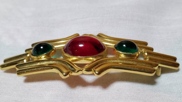 正規レア ロエベ ラグジュアリー ブローチ マルチリフレクション カボションストーン コンポジット ハイエンドジュエリー ラージL < ブランド  正規レア ロエベ ラグジュアリー ブローチ マルチリフレクション カボションストーン コンポジット ハイエンドジュエリー ラージL < ブランドの