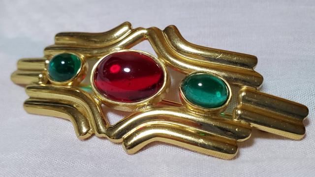 正規レア ロエベ ラグジュアリー ブローチ マルチリフレクション カボションストーン コンポジット ハイエンドジュエリー ラージL < ブランド  正規レア ロエベ ラグジュアリー ブローチ マルチリフレクション カボションストーン コンポジット ハイエンドジュエリー ラージL < ブランドの