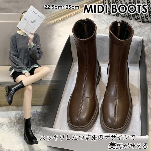 �������� �V�i 2�J���[ ���f�B�[�X �C boots �~�f�B �~�h�� �V���[�g �A���N�� �t���b�g �o�b�N�t�@�X�i�[ �� �����t�@�b�V������ 