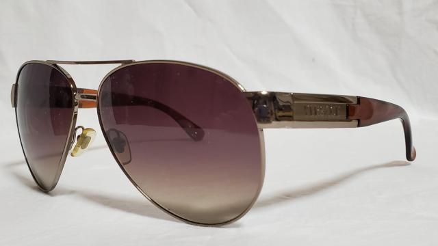 正規レア ヴェルサーチ ティアドロップ ロゴ メタルサングラス パイロットスポーツ グラマラスビッグレンズアイウェア 茶×銀 眼鏡 < ブランド  正規レア ヴェルサーチ ティアドロップ ロゴ メタルサングラス パイロットスポーツ グラマラスビッグレンズアイウェア 茶×銀 眼鏡 < ブランドの