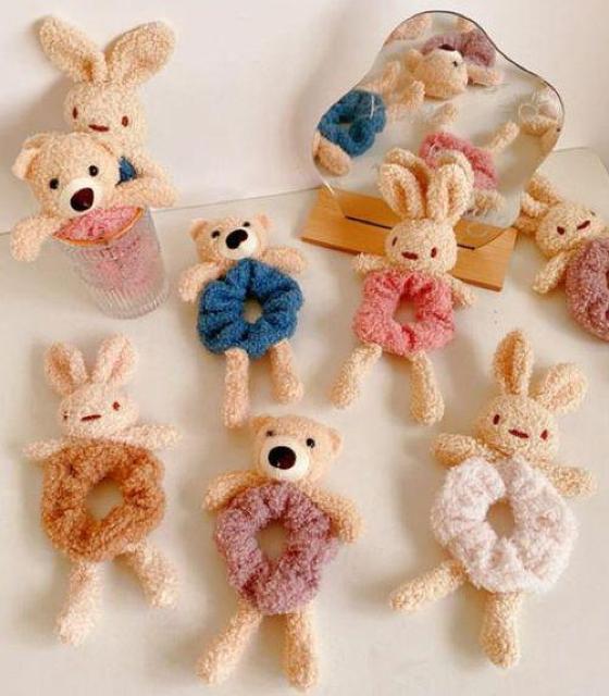 新品■可愛い♪ うさぎ ポニーテール シュシュ 髪飾り ヘアゴム ぬいぐるみ◆ピンク < 女性アクセサリー/時計  新品■可愛い♪ うさぎ ポニーテール シュシュ 髪飾り ヘアゴム ぬいぐるみ◆ピンク < 女性アクセサリー/時計の