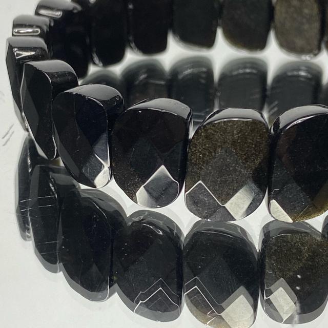《No.442》お買い得バングル ゴールデンオブシディアン < 女性アクセサリー/時計  《No.442》お買い得バングル ゴールデンオブシディアン  < 女性アクセサリー/時計の