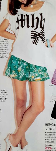 新品未開封 PJ ミニスカート フリル スカート 花柄 ミント マイハニービー 緑 フリルスカート ピーチ・ジョン 裏地付き < 女性ファッション  新品未開封 PJ ミニスカート フリル スカート 花柄 ミント マイハニービー 緑 フリルスカート ピーチ・ジョン 裏地付き < 女性ファッションの