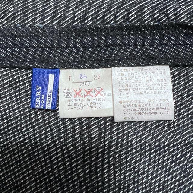 【美品】デニムミニスカート/BURBERRY BLUE LABEL/サイズS < ブランド  【美品】デニムミニスカート/BURBERRY BLUE LABEL/サイズS < ブランドの