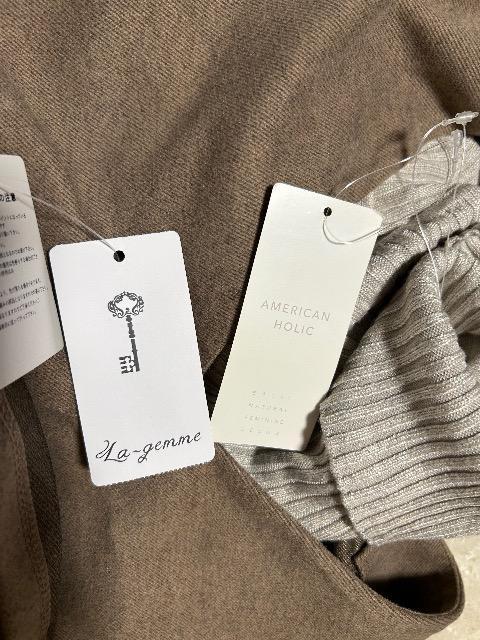 �V�i�^�O�t��AMERICAN HOLIC���u�^�[�g��PO & La- gemme�W�����p�[�X�J�[�g