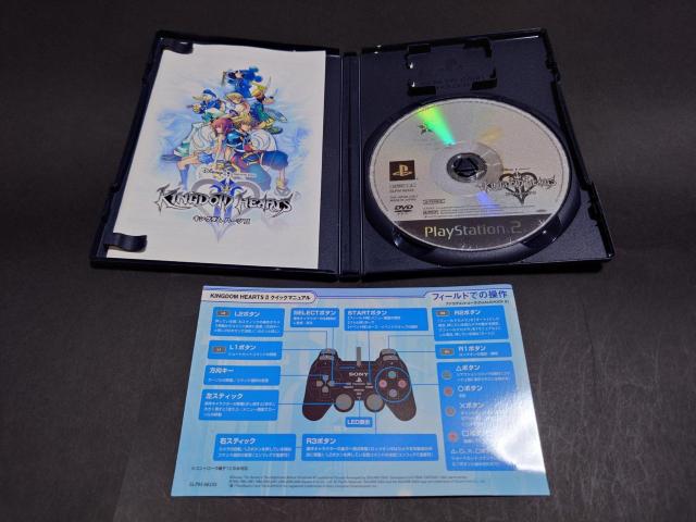 PS2 キングダムハーツII / キングダムハーツ2 KH2 クイックマニュアル付き < ゲーム本体/ソフト  PS2 キングダムハーツII / キングダムハーツ2 KH2 クイックマニュアル付き < ゲーム本体/ソフトの