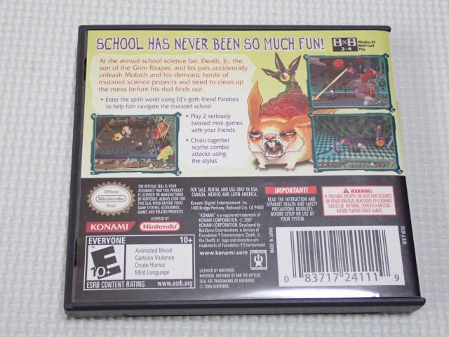 DS★DEATH JR. and the Science Fair of DOOM 海外版 北米版 < ゲーム本体/ソフト  DS★DEATH JR. and the Science Fair of DOOM 海外版 北米版 < ゲーム本体/ソフトの