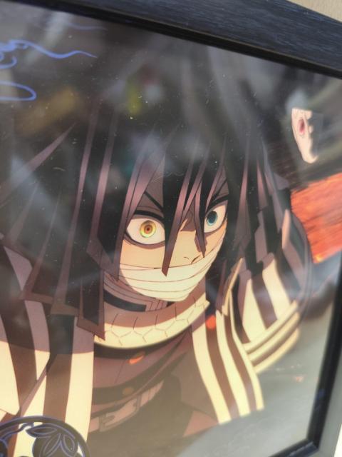 【額装】一番くじ 鬼滅の刃 上弦の参 H賞 ミニビジュアルポスター 伊黒小芭内 < アニメ/コミック/キャラクター 【額装】一番くじ 鬼滅の刃 上弦の参 H賞 ミニビジュアルポスター 伊黒小芭内 < アニメ/コミック/キャラクターの