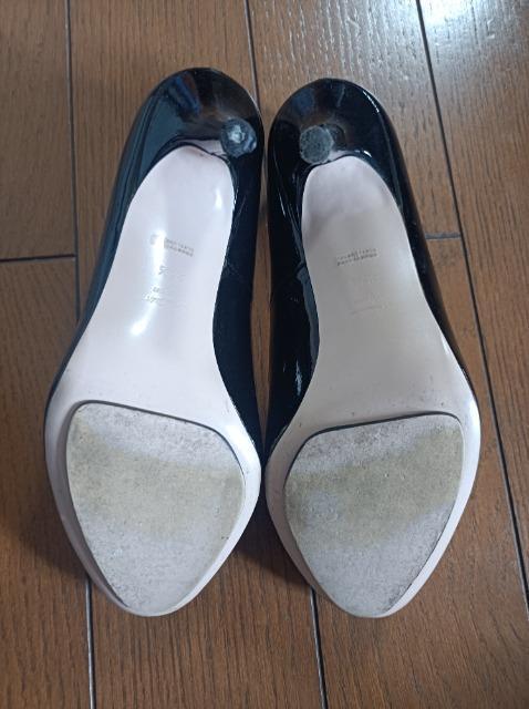 KariAng★ブラックパンプス★ブラックヒールパンプス★美品★冠婚葬祭★カリアング★ < 女性ファッション KariAng★ブラックパンプス★ブラックヒールパンプス★美品★冠婚葬祭★カリアング★ < 女性ファッションの