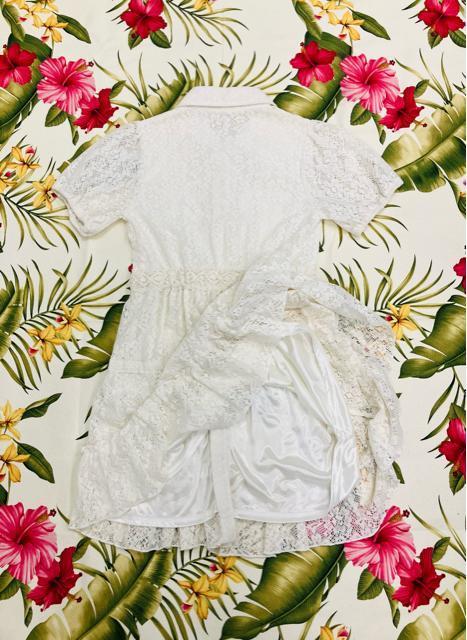 Liz Lisa ホワイト ワンピース チロリアン サイズF < ブランド Liz Lisa ホワイト ワンピース チロリアン サイズF < ブランドの