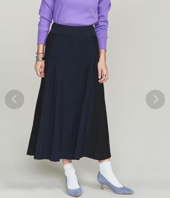 TORRAZZO DONNA���o�C�J���[�j�b�g�v���[�c�X�J�[�g/���i  �� �����t�@�b�V������ 