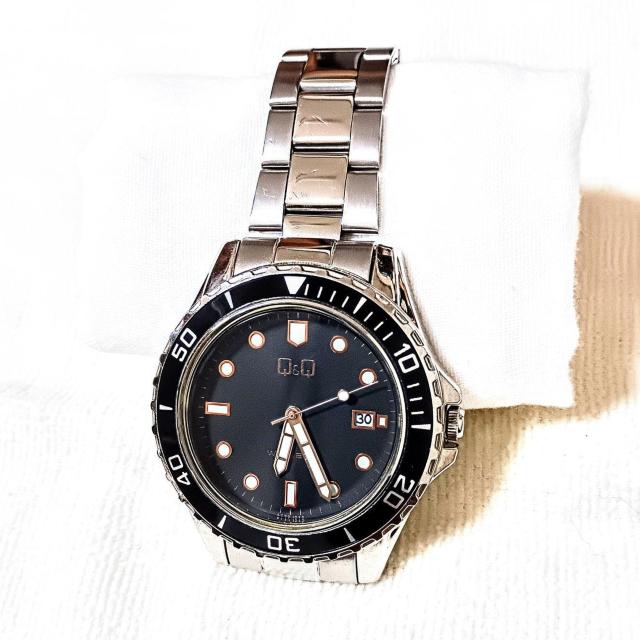 シチズン メンズ腕時計 ベーゼルルックブラックシルバー < ブランド シチズン メンズ腕時計 ベーゼルルックブラックシルバー < ブランドの