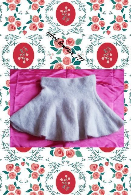 H&M エイチアンドエム EDITION 羊毛 モヘアタッチ素材 フワモコ あったか フレア ミニスカート < ブランド H&M エイチアンドエム EDITION 羊毛 モヘアタッチ素材 フワモコ あったか フレア ミニスカート < ブランドの