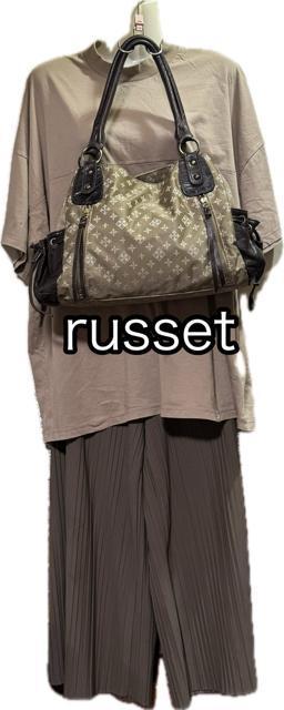 ���ӂ����߂ā�russet�g�[�g�o�b�N���i�`�������n�R�[�f��3�_�܂Ƃߔ��聚1000�~�X�^�[�g 